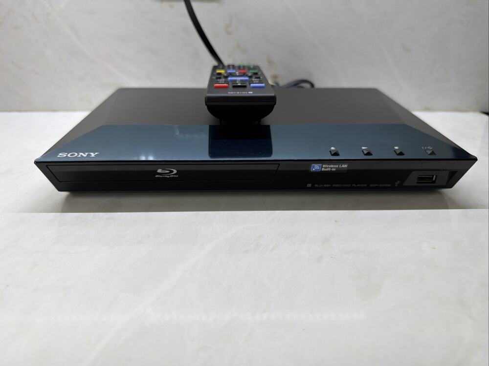 Sony BDP-S3100 Blu-Ray Player Wi-Fi Streaming w/ Remote Tested
